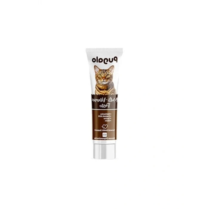 100 ml Kedi Multi Vitamin Macunu, Prebiotik ve Biotin İçerir