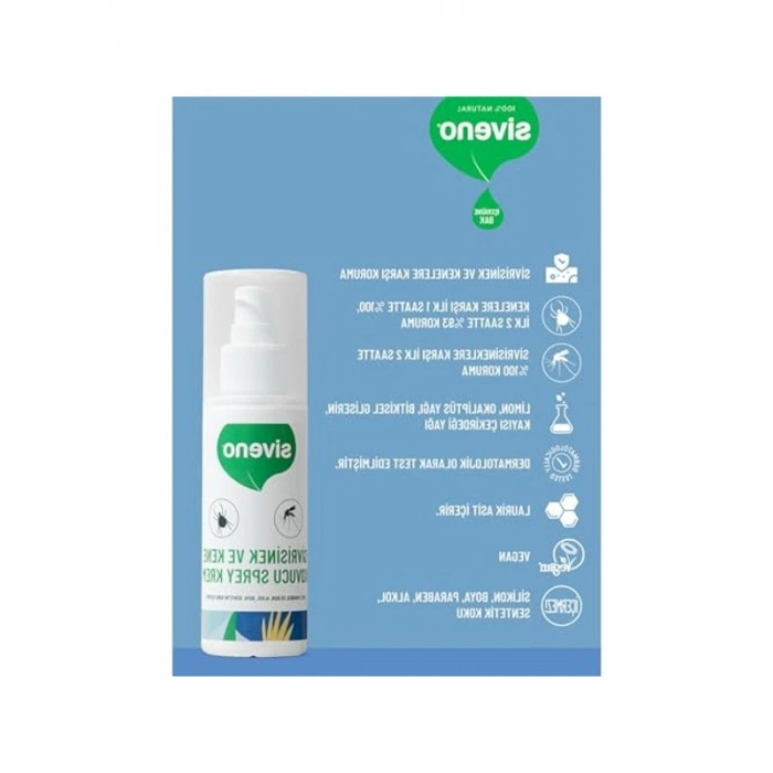 100 ml Sivrisinek ve Kene Kovucu Sprey Krem, Doğal İçerikli