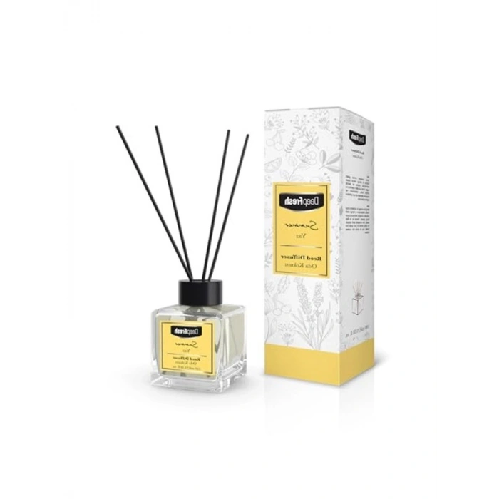 100 ml Yaz Aromalı Çubuklu Oda Kokusu, Ferahlatıcı Etki