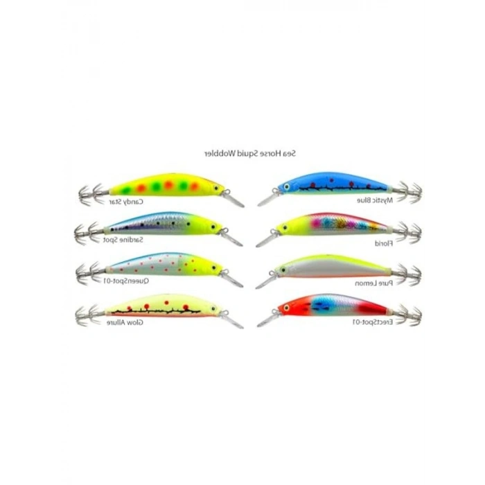 100 mm Boyutunda Mystic Blue Wobbler, Balık Avı için Uygun