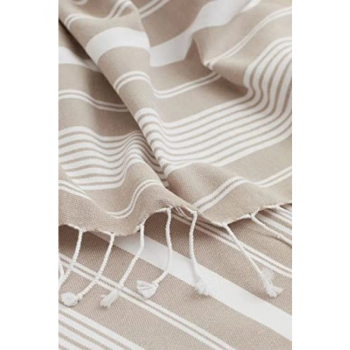 %100 Pamuk Banyo Havlusu, Bej Renk