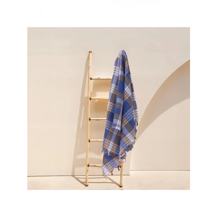 %100 Pamuk Hamam Peştemali, 80x160 cm, Mavi