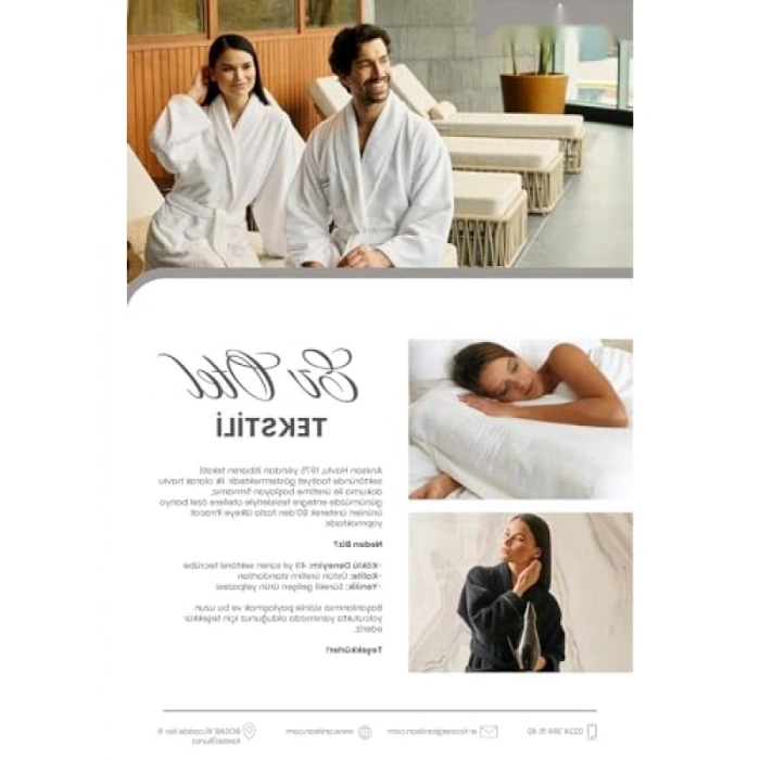 %100 Pamuk Pudra Havlu Bone - Saç Kurutma ve Duş İçin İdeal