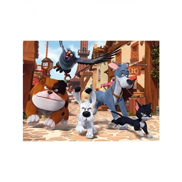 100 Parça Canlı Renkli Idefix Puzzle