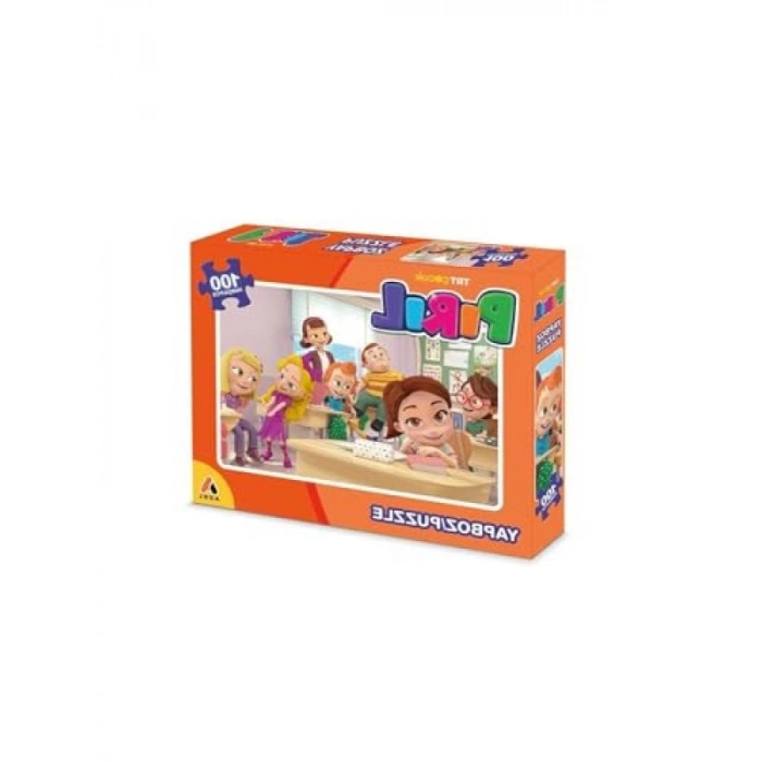 100 Parça Eğitici Renkli Puzzle