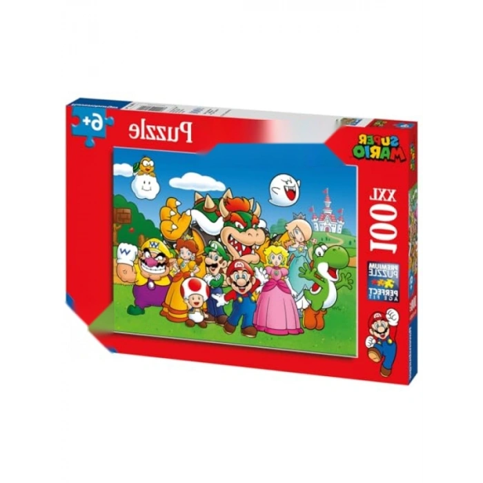 100 Parça Süper Renkli Puzzle - Eğlenceli Görsel Tasarım