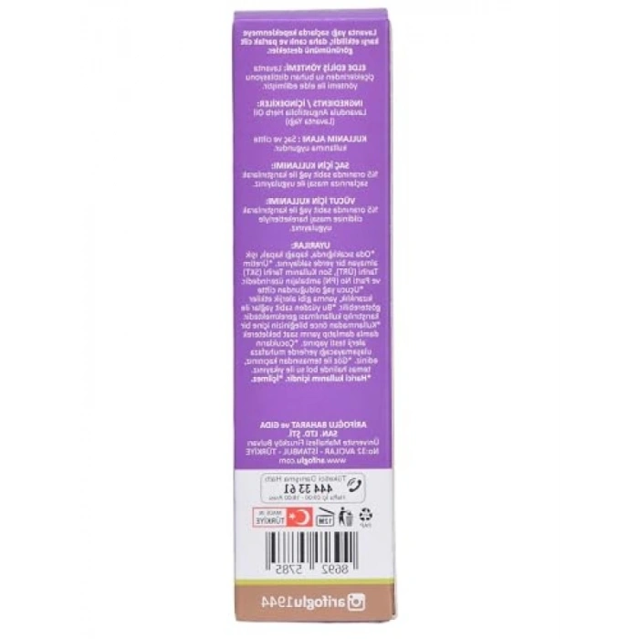 %100 Saf Lavanta Yağı, 20 ml