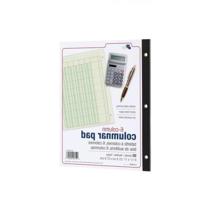 100 Sayfalık Yeşil Analiz Defteri, 8.5 x 11