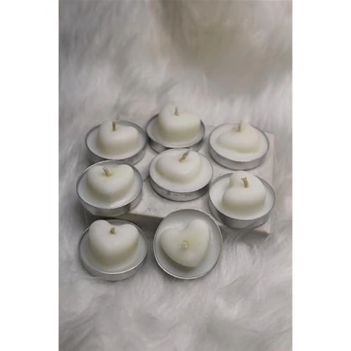%100 Soya Wax Tealight Mum 8li Set