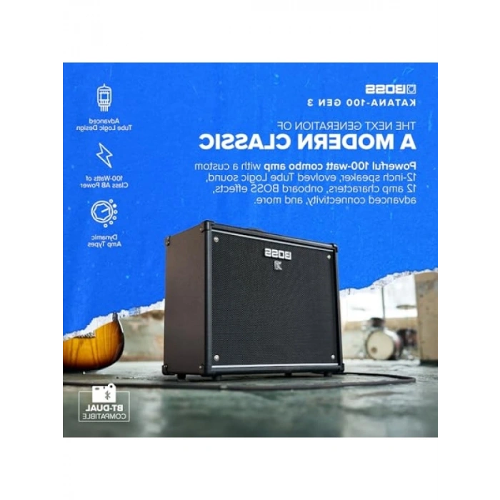 100 Watt 1 x 12 Gitar Kombinasyon Amplifikatörü