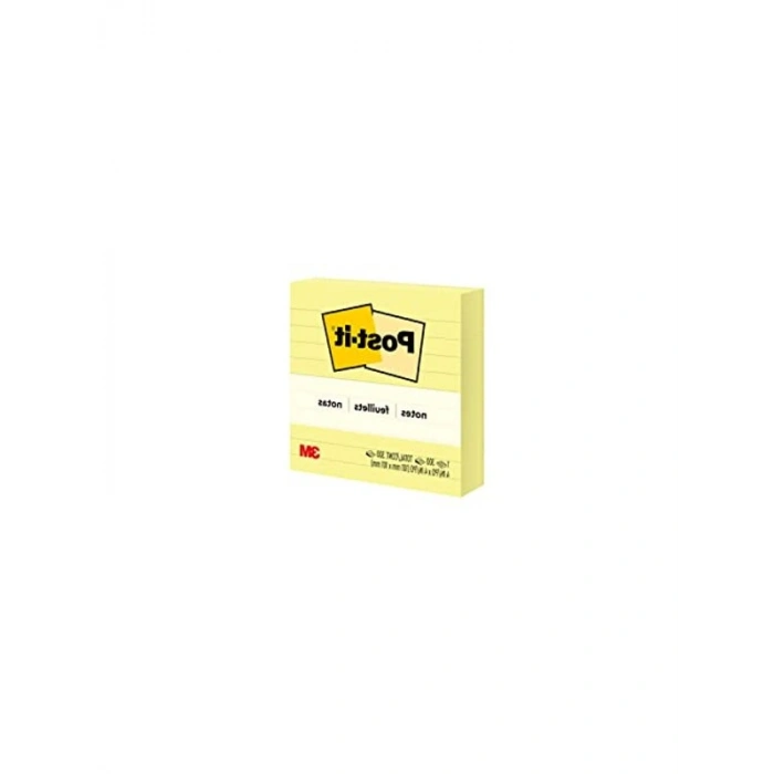 100 x 100 mm Boyutunda 300 Yapraklı Haftnotiz - Çizgili