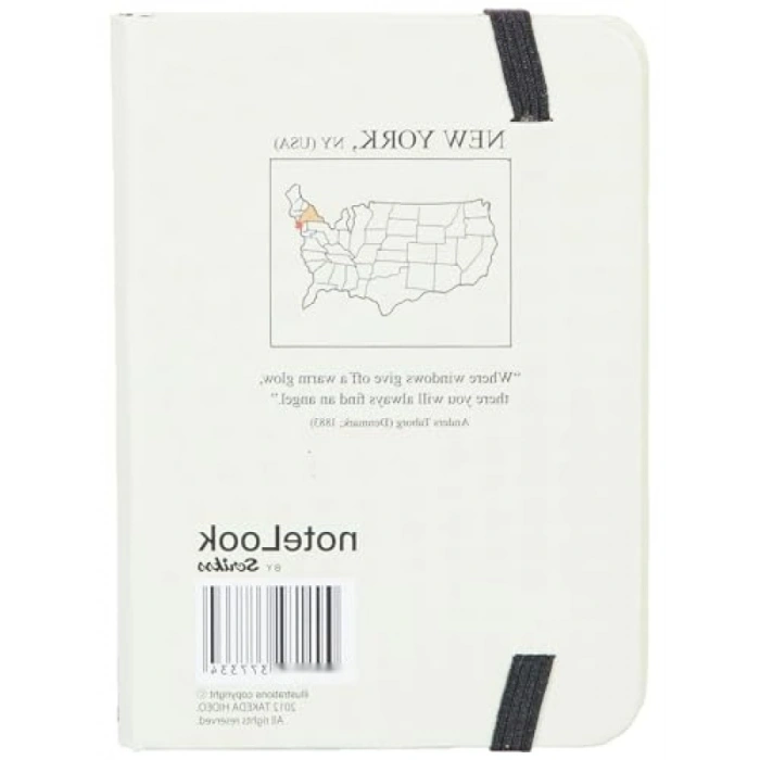 100 Yapraklı Sert Kapaklı A7 Çizgili Defter, Ivory Renk