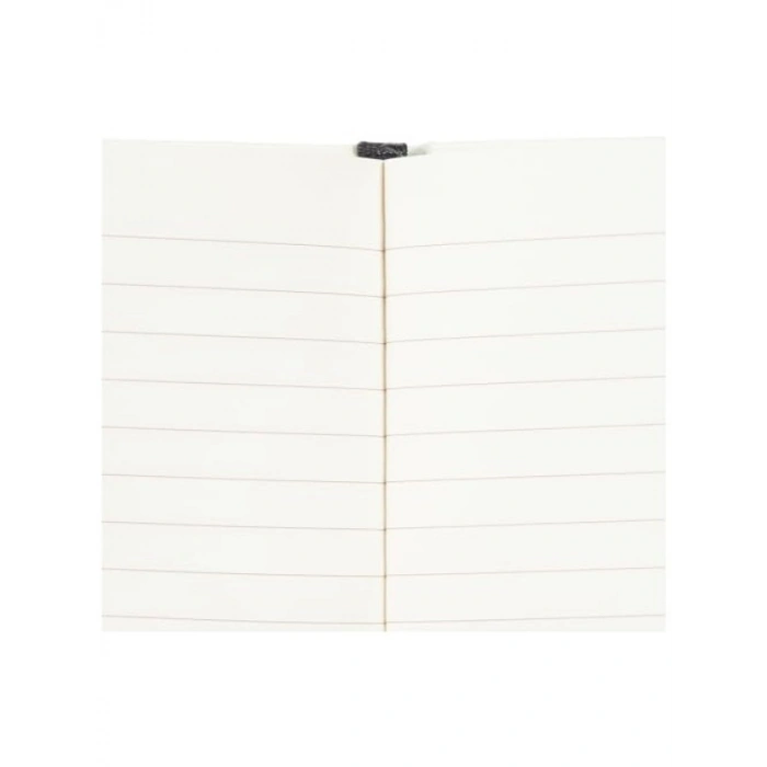 100 Yapraklı Sert Kapaklı A7 Çizgili Defter, Ivory Renk