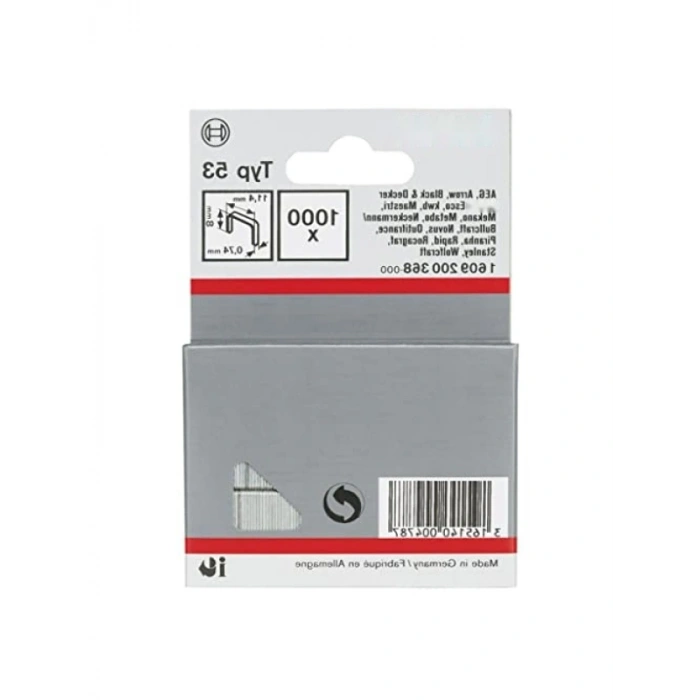 1000 Adet İnce Zımba Teli Seti