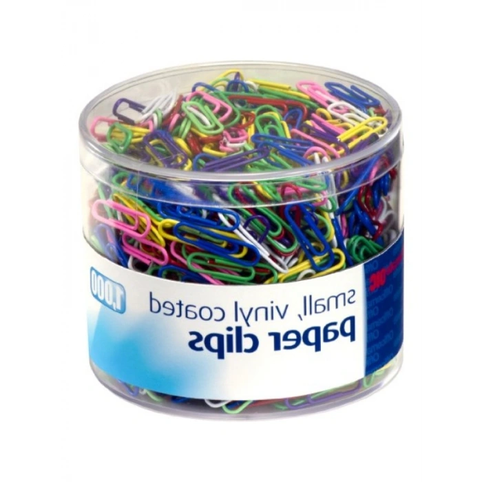 1000 Adet Renkli Vinil Ataş Seti