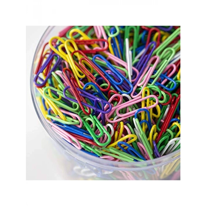 1000 Adet Renkli Vinil Ataş Seti