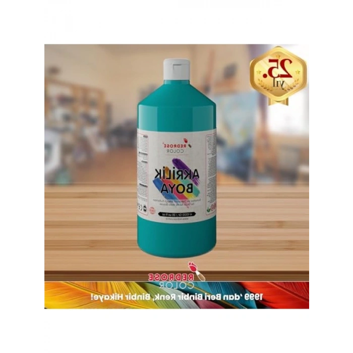 1000 gr Turkuaz Akrilik Boya - Dayanıklı ve Kullanışlı