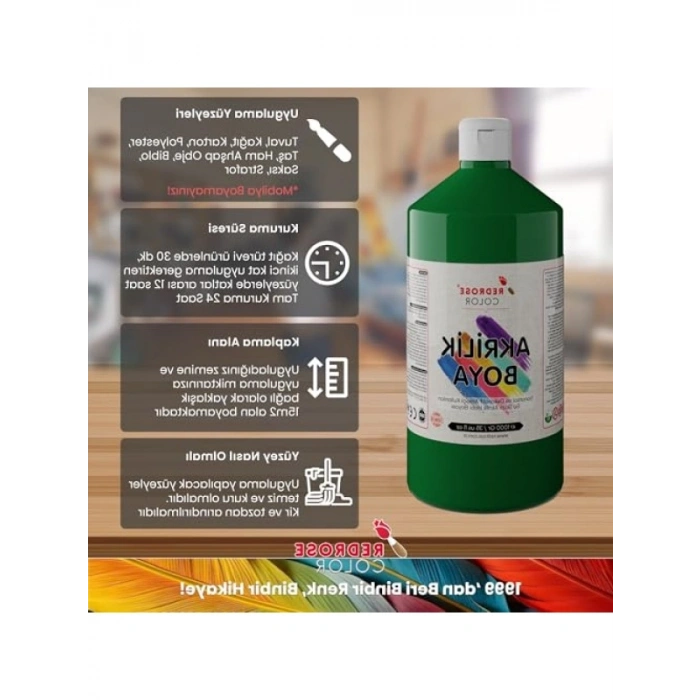 1000 gr Yeşil Akrilik Boya