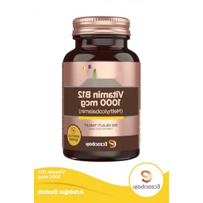 1000 mcg Methylcobalamin Vitamin B12, 100 Dilaltı Tablet