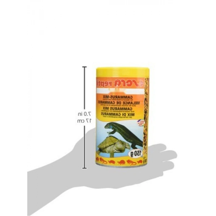 1000 ml Kapasiteye Sahip Gammarus Karışımı Kaplumbağa Yemi