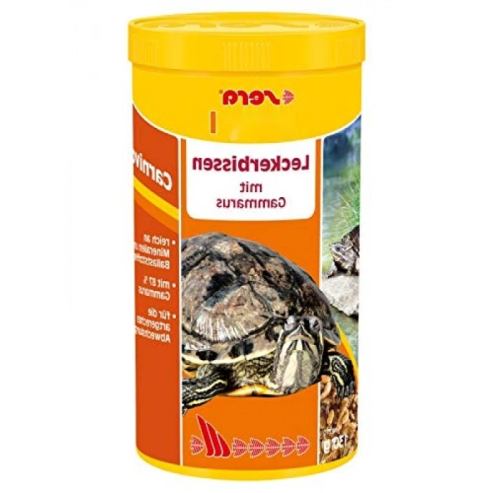 1000 ml Kapasiteye Sahip Gammarus Karışımı Kaplumbağa Yemi
