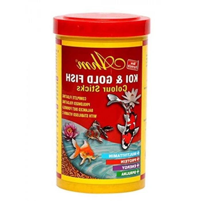 1000 Ml Koi Goldfish Renkli Balık Yemi