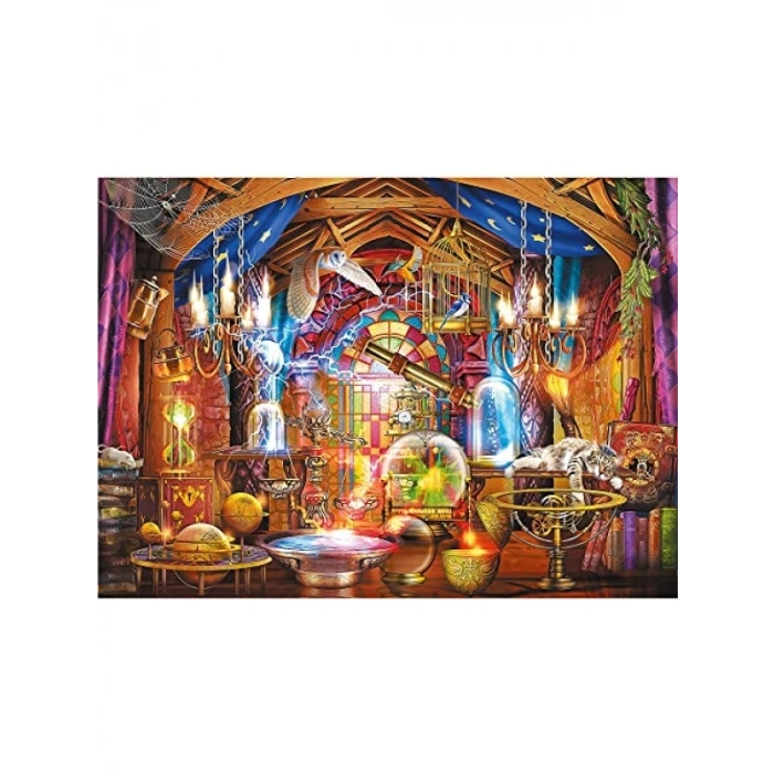 1000 Parça Ahşap Yapboz - Hayvan Figürleri Seti