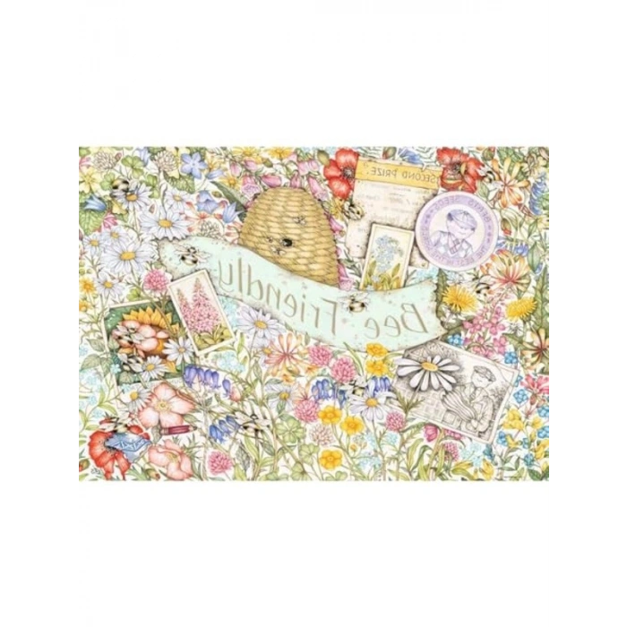 1000 Parça Arı Kovanı Temalı Yetişkin Puzzle