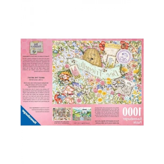 1000 Parça Arı Kovanı Temalı Yetişkin Puzzle