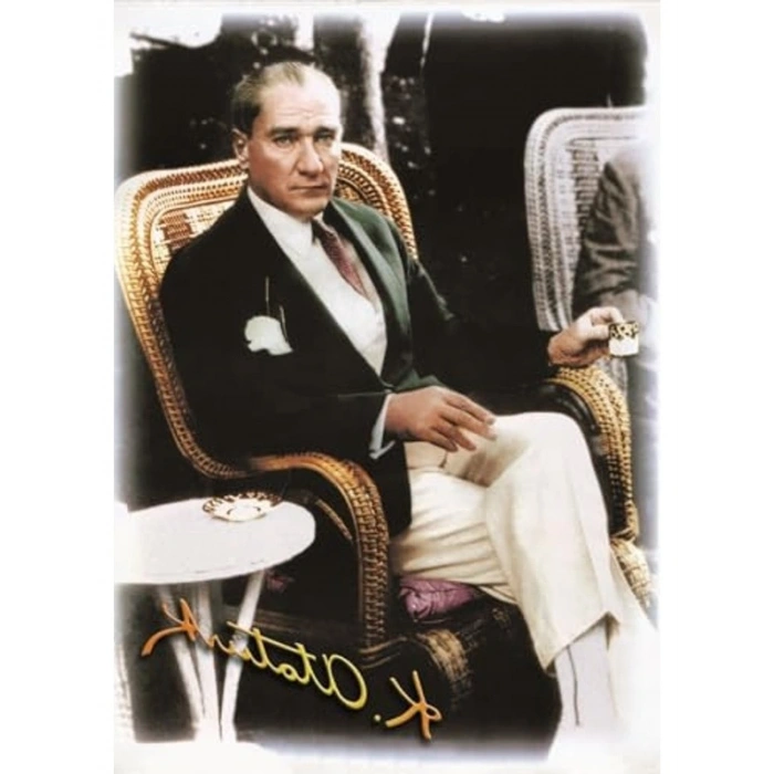 1000 Parça Atatürk Temalı Kahve Puzzle