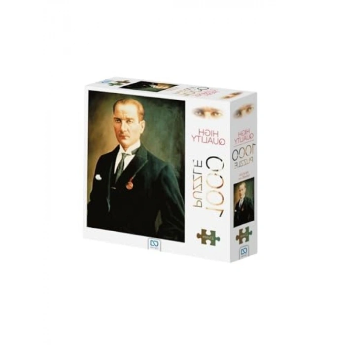 1000 Parça Başkomutan Atatürk Puzzle - Profesyonel Hobi