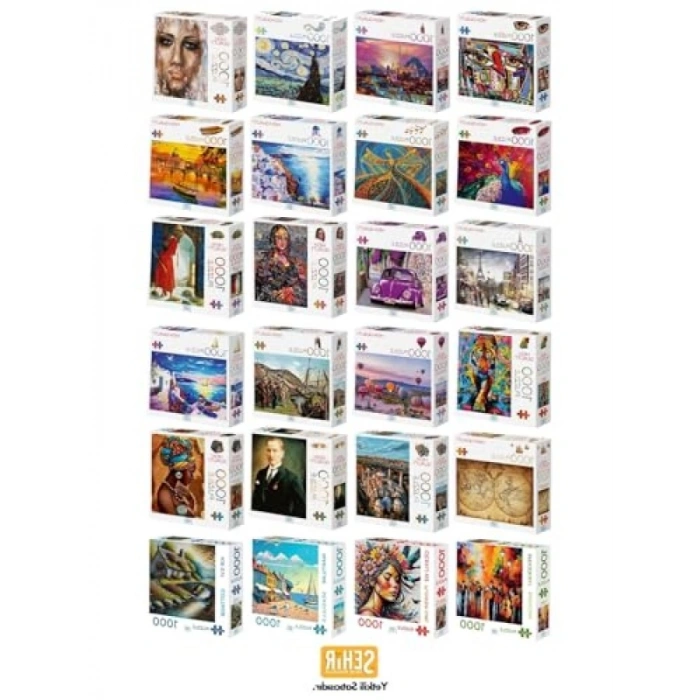 1000 Parça Başkomutan Atatürk Puzzle - Profesyonel Hobi