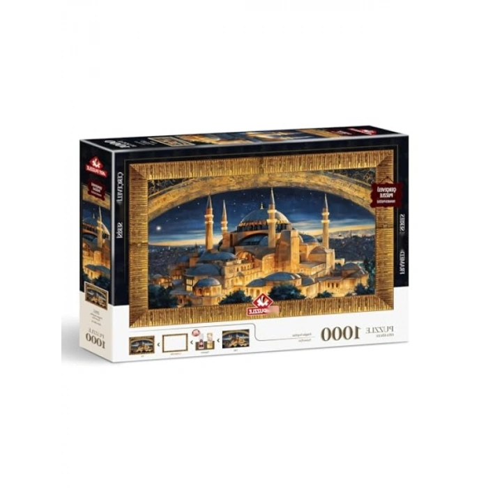 1000 Parça Çerçeveli Ayasofya Puzzle