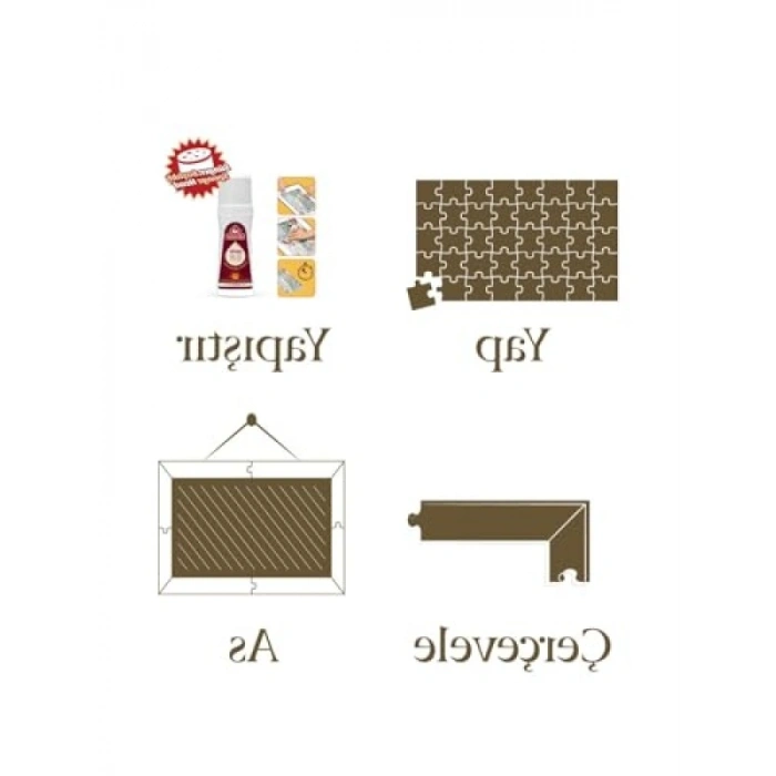 1000 Parça Çerçeveli Ayasofya Puzzle