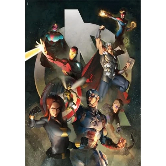 1000 Parça Compact Marvel The Avengers Puzzle