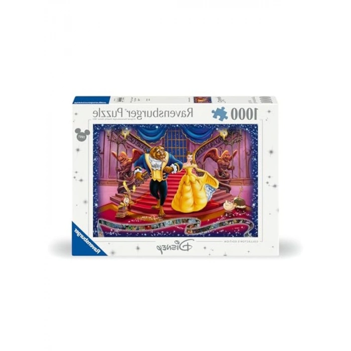 1000 Parça Disney Güzel ve Çirkin Temalı Puzzle, Eğlenceli Zihin Egzersizi