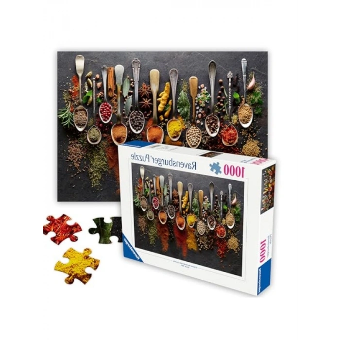 1000 Parça Dünya Baharatları Puzzle