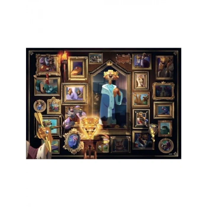 1000 Parça Eğlenceli Disney Villainous Puzzle
