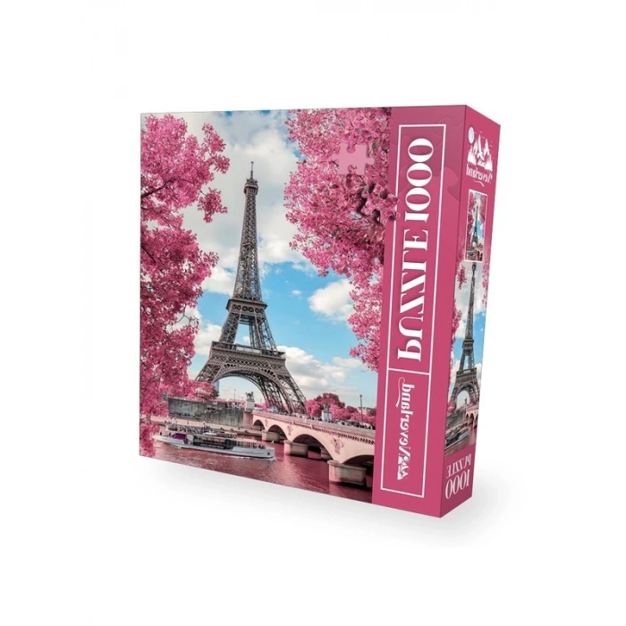 1000 Parça Eiffel Kulesi Puzzle, Eğlenceli Yapboz Deneyimi