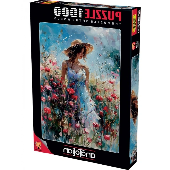 1000 Parça Gelincik Temalı Puzzle