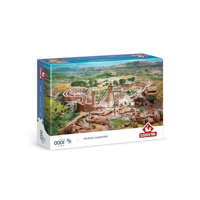 1000 Parça Göbeklitepe Temalı Sanat Puzzle, Eğlenceli Aktivite