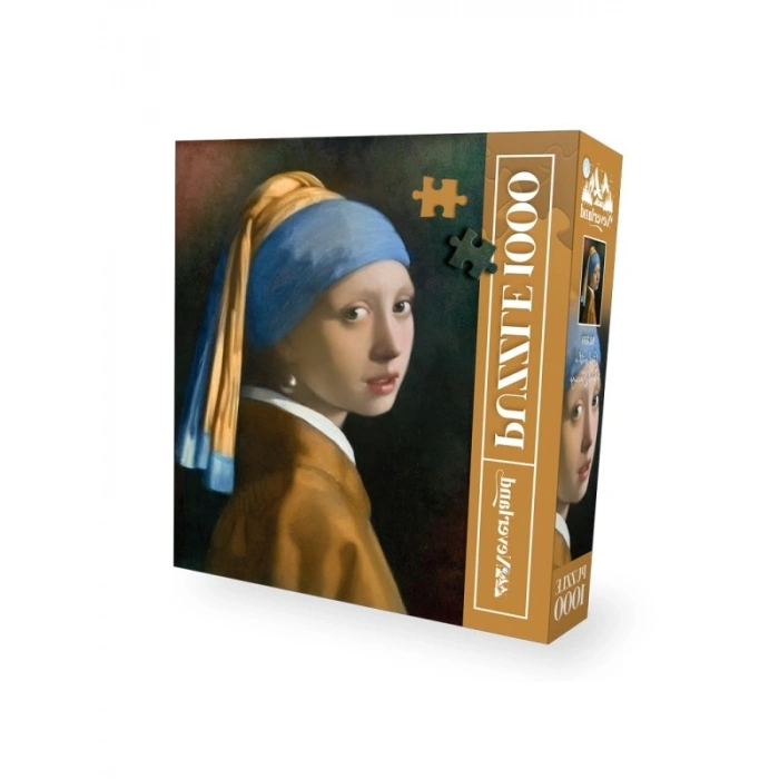 1000 Parça İncik Küpeli Kız Puzzle