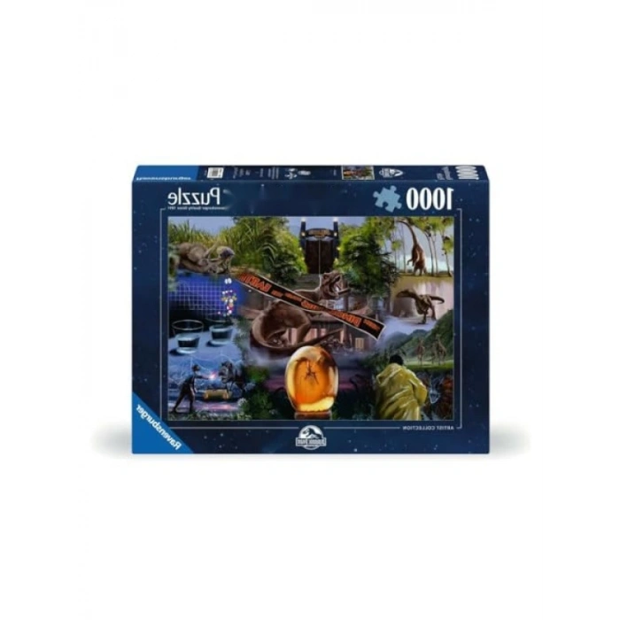 1000 Parça Kaliteli Jurassic Park Puzzle
