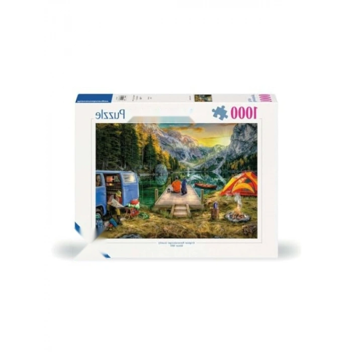 1000 Parça Kamp Temalı Yapboz