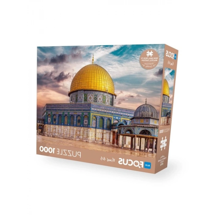 1000 Parça Kudüs Kubbetül Sahra Puzzle