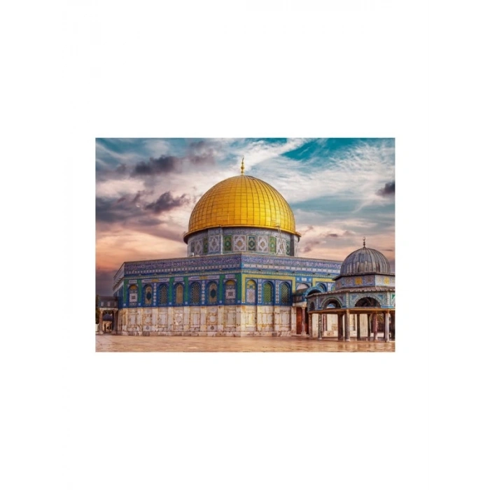 1000 Parça Kudüs Kubbetül Sahra Puzzle