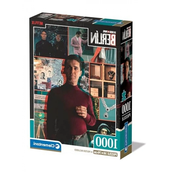 1000 Parça La Casa De Papel Puzzle - Berlin Temalı