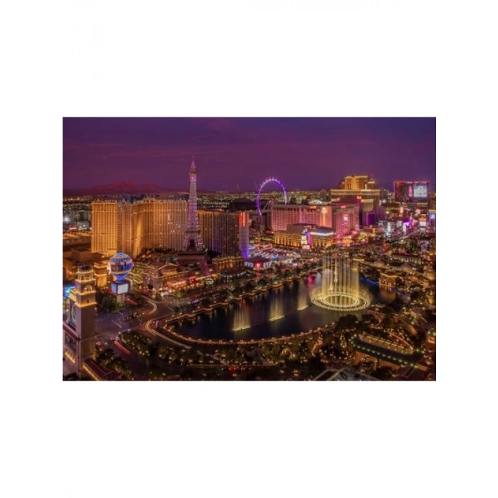 1000 Parça Las Vegas Temalı Puzzle