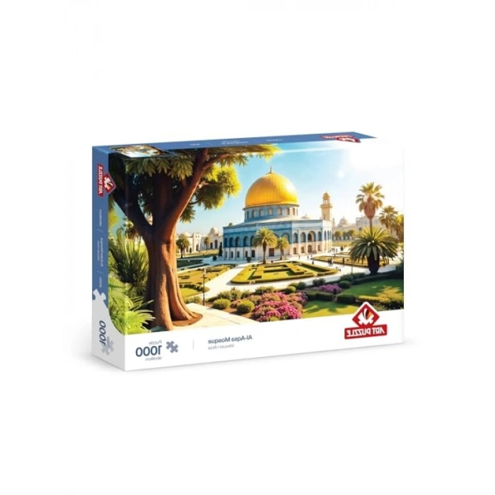 1000 Parça Mescid-i Aksa Temalı Puzzle