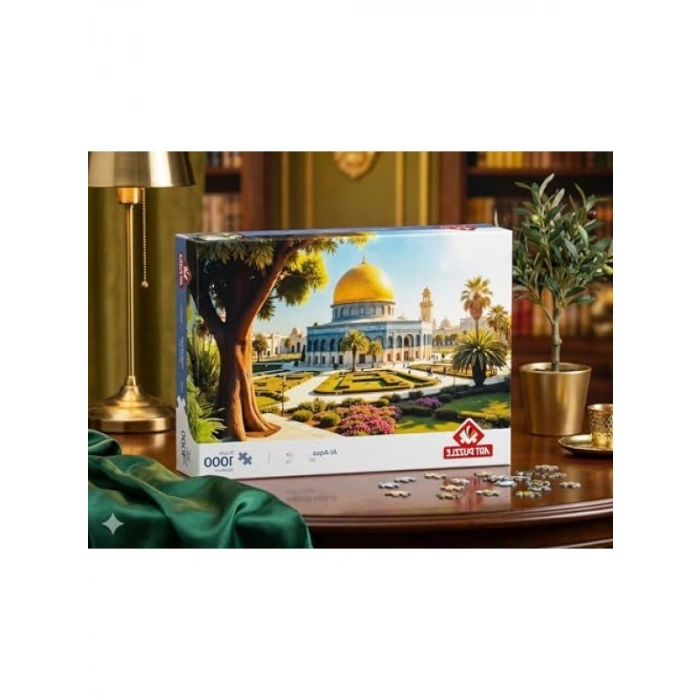 1000 Parça Mescid-i Aksa Temalı Puzzle